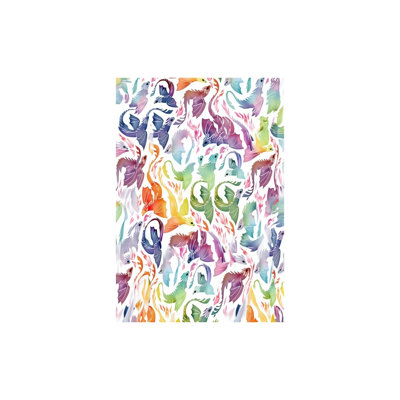 Rideaux de douche colorés Dragon, 71 x 71