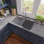 Plymouth 33.75'' L Single Basin Kitchen Sink-1638745071