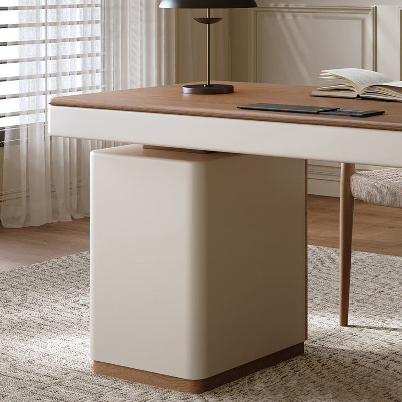 Bureau haut de gamme de style italien, H 29,53 po x l 62,99 po x P 27,56 po