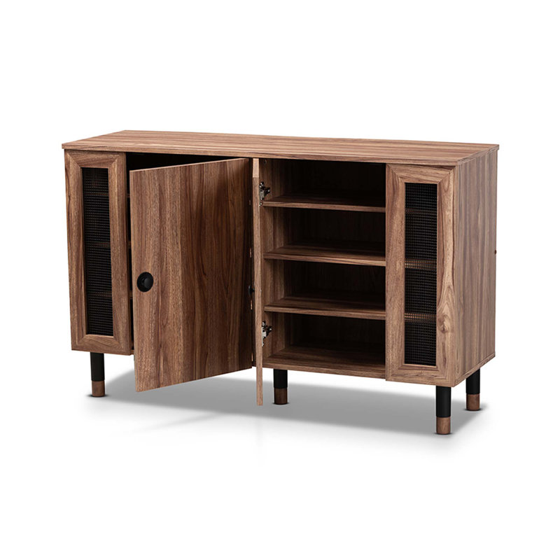 Armoire de rangement pour chaussures 16 portes Mareshah