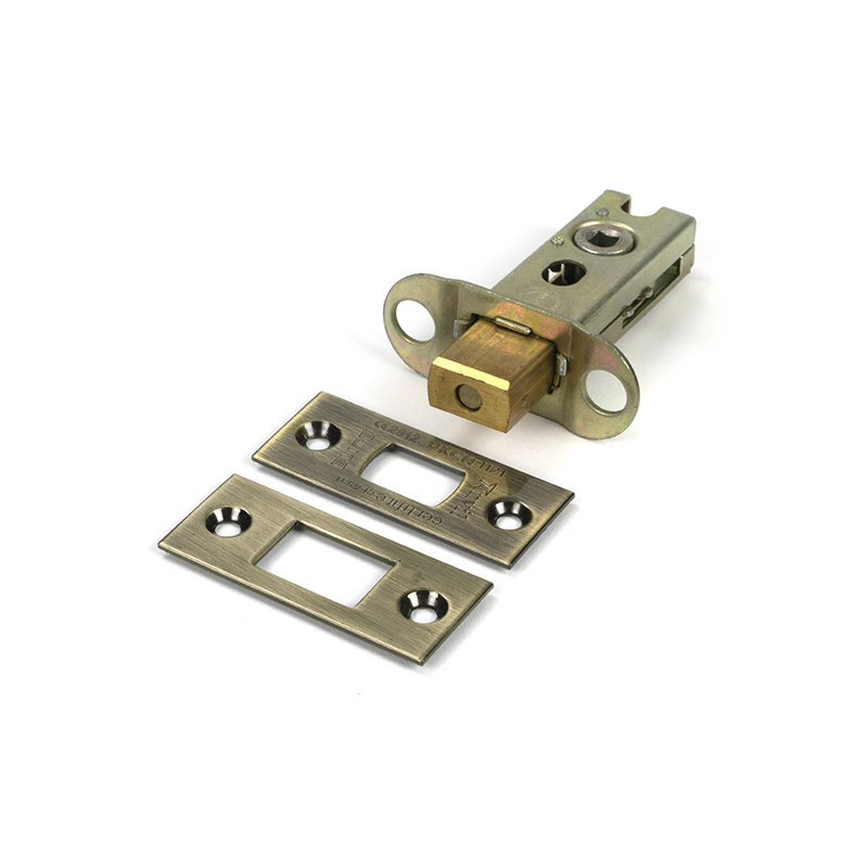 Aged Brass 2½" Heavy Duty Tubular Deadbolt, Aged Brass