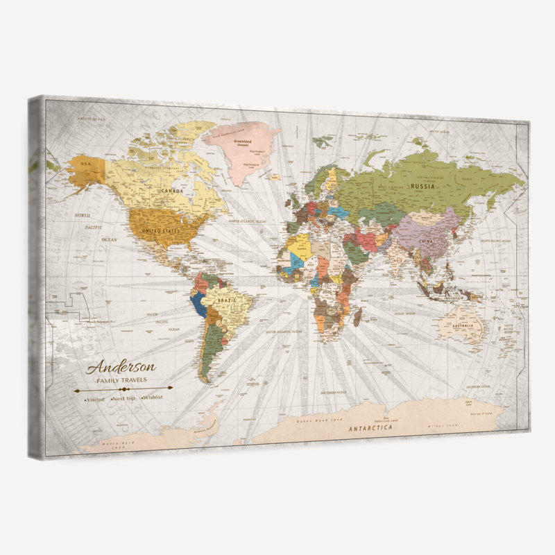 Épinglettes personnalisées Family III World Altaira, H 32 po x l 48 po, Oui
