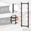 Otmar Wine Bottle Rack in Black