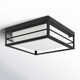 Krista Single Light Glass LED Flush Mount