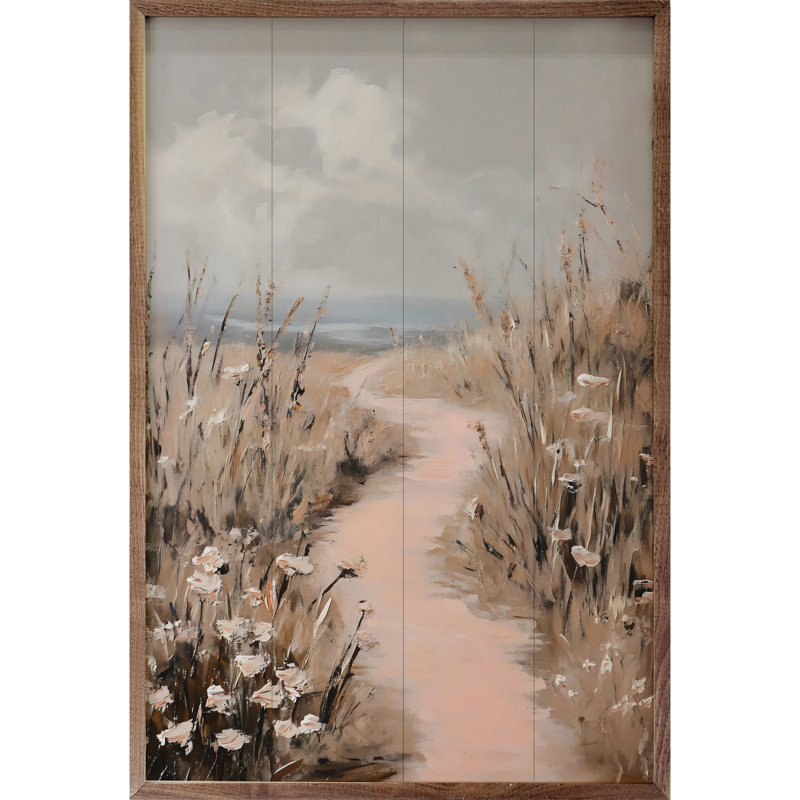 Sentier côtier rosé par Franklyn Gregory, H 8 po x l 5 po