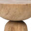 Balak Solid Wood Pedestal End Table-334697338