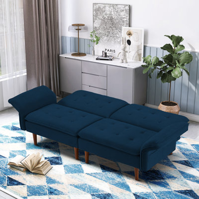 Zenger 87.79'' Upholstered Convertible Sofa