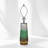 D16x30" Table Lamp with Glass Construction