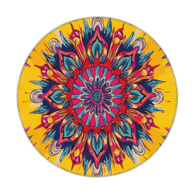 Color Cascade Indoor And Outdoor Area Rug