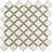 Hudson Tangier 12-3/8 " x 12-3/8 " Porcelain Arabesque Mosaic Wall & Floor Tile-2015103554