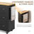 Arnola 39.7" W Kitchen Island Cart-956860544