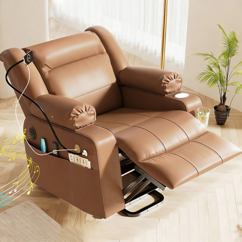 Grand fauteuil inclinable lève-personne électrique