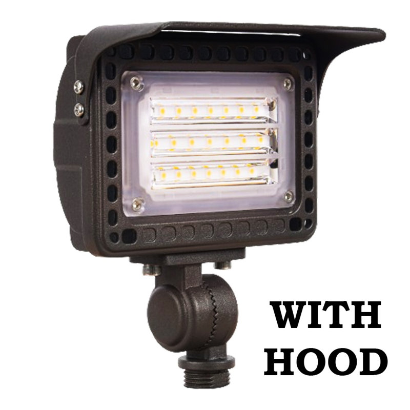 Bronze 12W LED Low Voltage Outdoor Flood Light