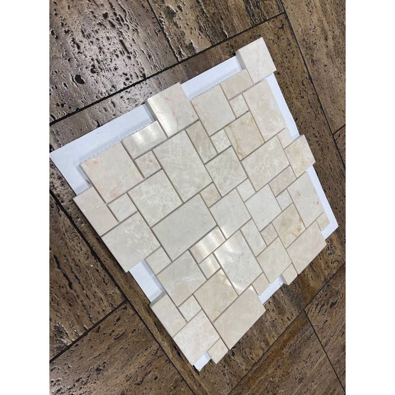 Noble 12" x 12" Marble Mosaic Tile
