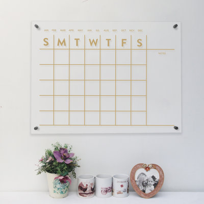 Parisloft No Acrylic Bulletin Board