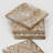 Wood Coasters Set | Assorted Design Coasters - Pack of 4