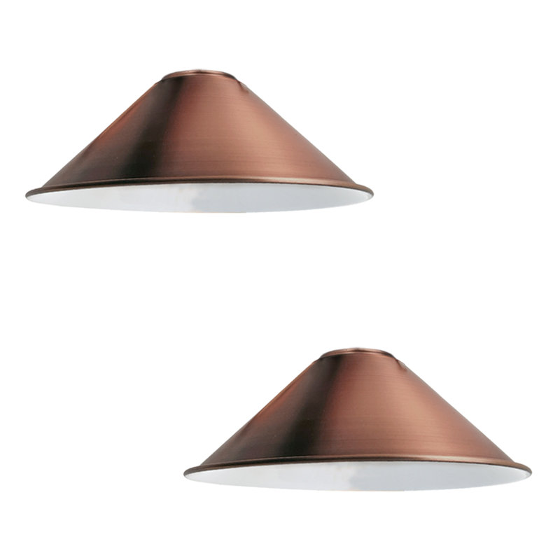 Nikias 10 cm H Bowl Lamp Shade ( Uno ), Copper