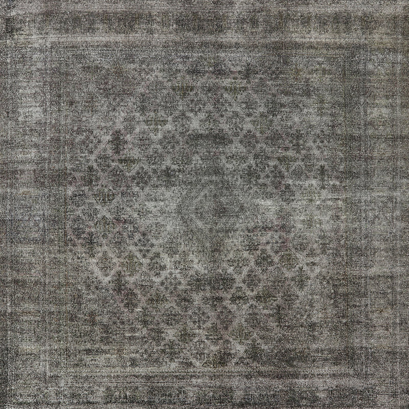 Oriental Indoor Rug, Square 7'