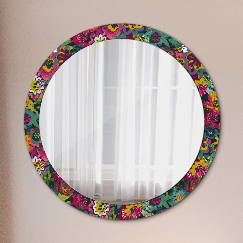 Huldar Glass Flat Wall Mirror
