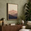 Mountains at Dawn Scandinavian - Wrapped Canvas-1516999001-1516999002