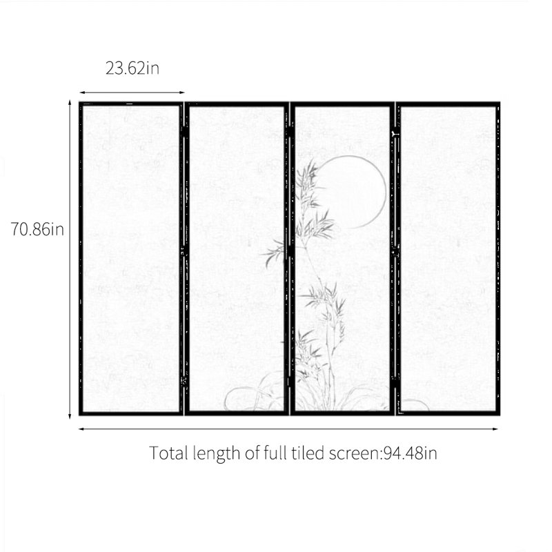 Congetta, H 70,86 po x l 94,48 po x P 1,18 po