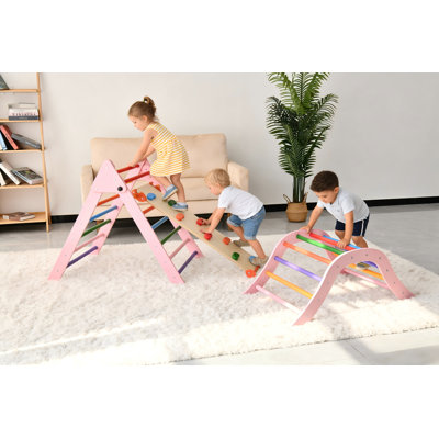 Ensemble d'escalade pliable 7-en-1 pour enfants 2 à 6 Montessori