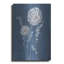 Winston Porter «Airy Blooms 1 Dark Blue» par Danhui Nai, art mural en métal-1139859035