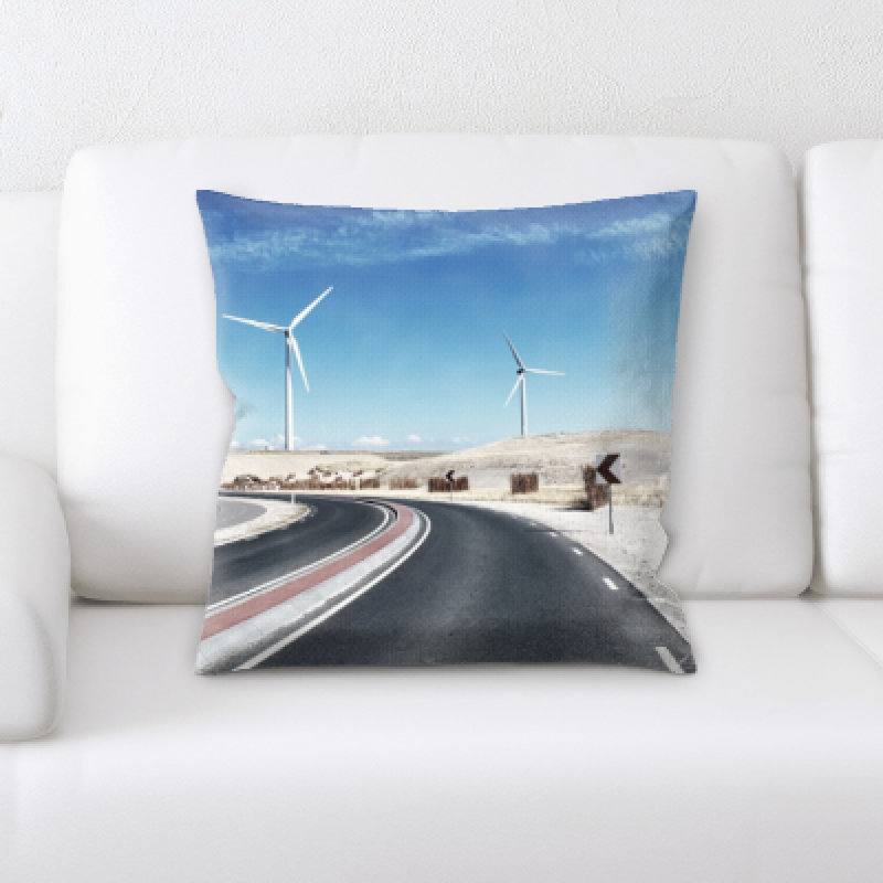 Microsuede Throw Pillow