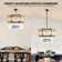 Waneeta 6-Light Dimmable Crystal Drum Chandelier