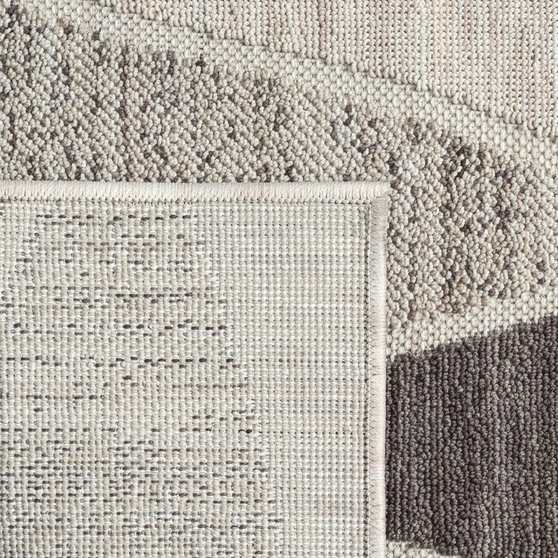 Christhoper Geometric High-Low Indoor/Outdoor Area Rug, Rectangle 7'10" x 8'10"