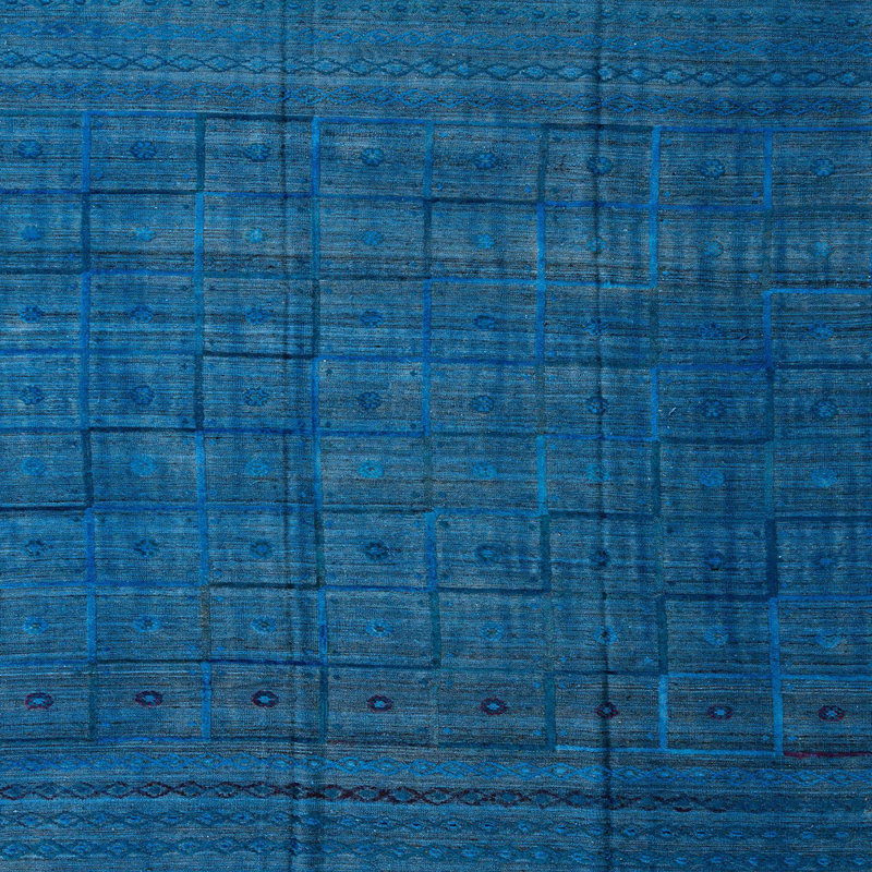 Abstract Indoor Rug, Square 5'