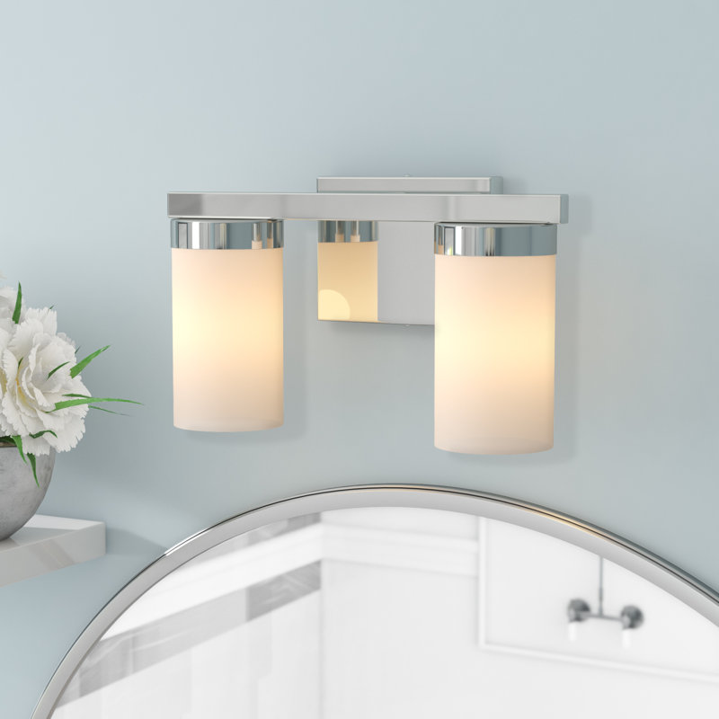 Éclairage à 2 lumières pour meuble-lavabo Bergan