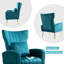 27' ' wide velvet armchair Mahith-88364525