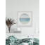 Reproduction d’art sur papier encadrée « relaxation beach »-1352924958