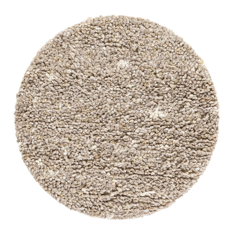 Tapis en laine Yanaliz, Rond 3 pi 1 po