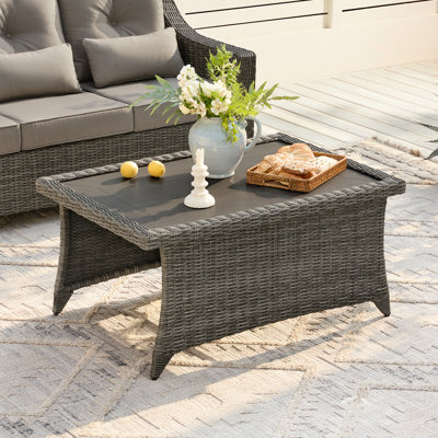 Keaisha Rectangular Outdoor Coffee Table