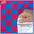Blue Pink Checkered Duvet Covers-131117976