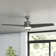 54" Havoc 3 - Blade Outdoor LED Standard Ceiling Fan with Wall Control and Light Kit Included