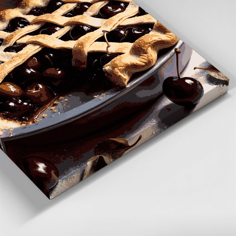 Art mural sur toile Desserts, H 8 po x l 10 po