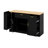 Multi-Functional Storage Sideboard, Modern Kitchen Island With Extendable Dining Table, Adjustable Shelves, 3-Tier Pull-Out Rack, Drawer-1803348264