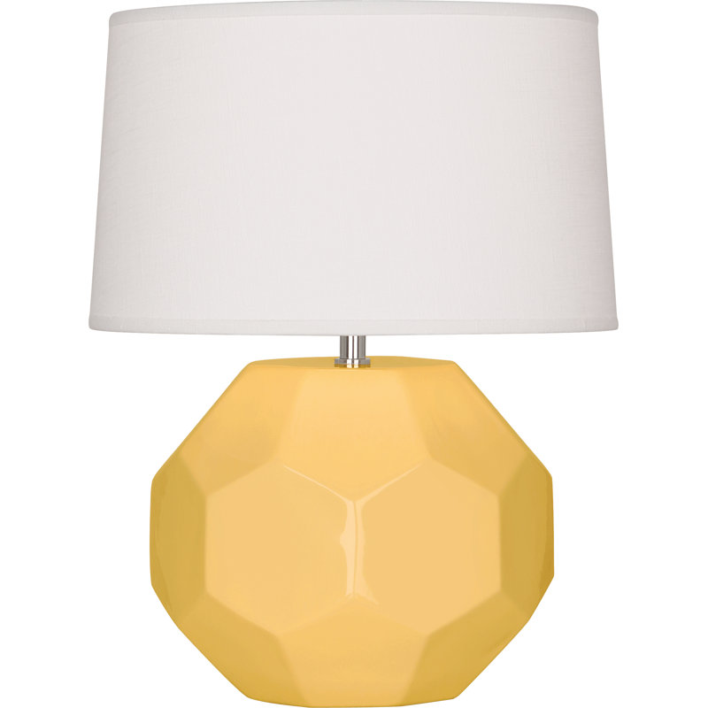 Franklin Table Lamp, 16.5" H x 12.5" W x 12.5" D, Sunset
