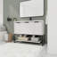 Meuble-lavabo simple 47,6 po avec plateau en résine Lusilla-770352279-770352282