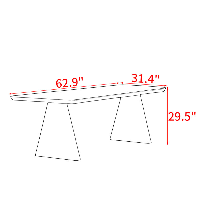 Shen, 29.5"H x 62.9"L x 31.4"W