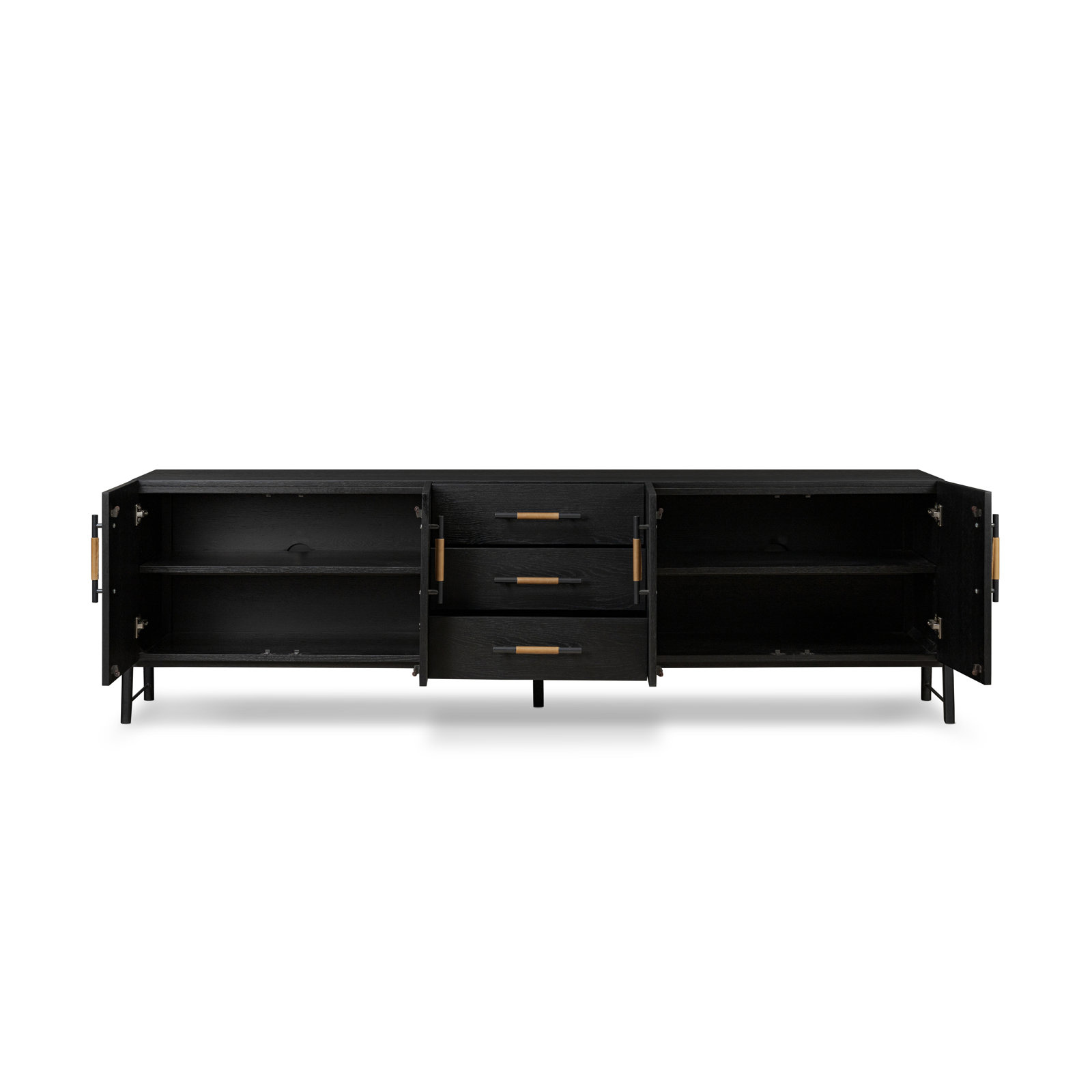 Karsten 94" Media Console, Black
