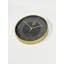 Horloge murale décorative élégante en or 11,8 po x 11,8 po | Couvercle en verre véritable, 1,8 po d'épaisseur | Cadre 100% plastique | Parfait pour le salon, le bureau ou la chambre à coucher, design élégant et fonctionnel-105527743