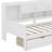 Twin Size Wooden L-Shape Daybed With Cabinets And Two Storage Drawers, Multi-Functional Bed With Study Desk And Built-In Bookshelf-114344428