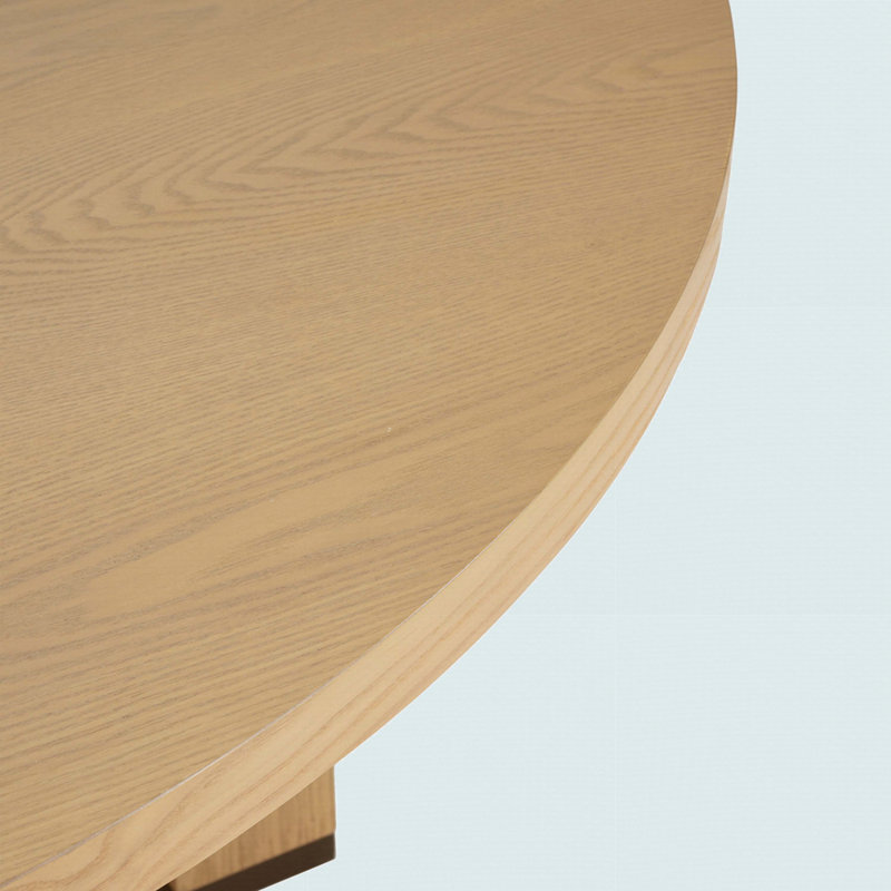 Table de salle à manger 48 ", Bois de frêne naturel