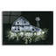 Art mural en verre épique «Adorned Barn Sketch» par Yvette St. Amant-106412725