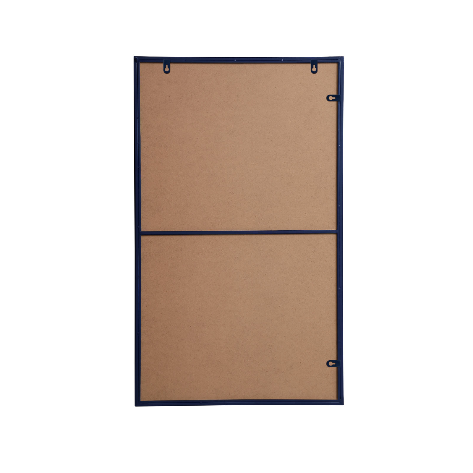 Sabine Metal Rectangle Wall Mirror, 40" x 24", Blue