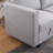 Sectional Sofas | Modern 4-Seat U-Shaped Modular Storage Sofa for Living Room, Solid Wood, light gray | LIGHT GREY | Standard-212790871